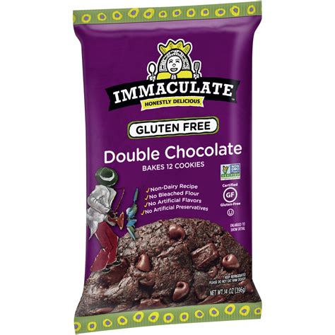 Gluten Free Double Chocolate Cookies Immaculate 14 Oz Delivery