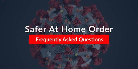 Frequently Asked Questions Safer At Home Order Blog Congressman Brian Mast