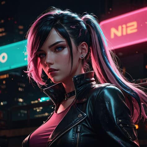 2048x2048 On The Move Cyberpunk Girl Ipad Air Hd 4k Wallpapers Images