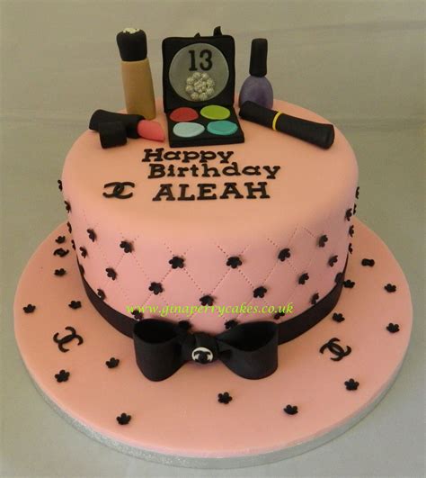 Make Up Themed Birthday Cake For A 13 Year Old 13 Birthday Cake