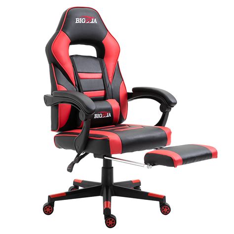 Game guiders analyzes and compares all gaming desk chairs of 2021. Executive Gaming Chair With Footrest Racing Office ...