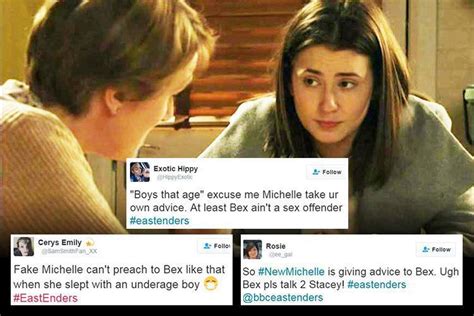 Eastenders Fans Left Disgusted After Michelle Fowler Gives Niece Bex