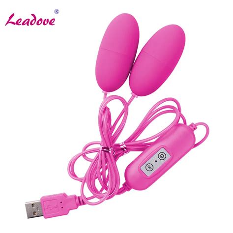 Usb Double Vibrating Eggs Frequency Multispeed G Spot Vibrator Single Double Sex Toys For