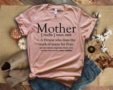 Mother Funny Unisex Peach T Shirt Best Mum S T Shirt Etsy Mothers