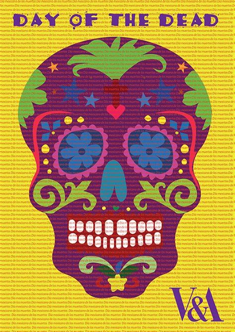 Day Of The Dead Poster By Chris Jamieson Typography Poster Poster