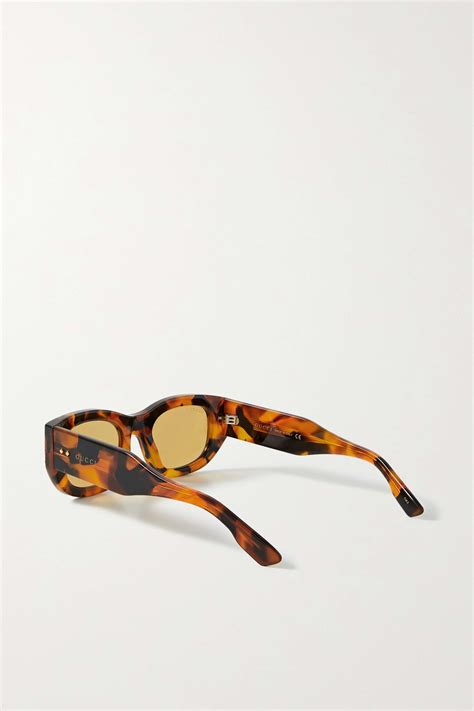 gucci eyewear cat eye tortoiseshell acetate sunglasses net a porter