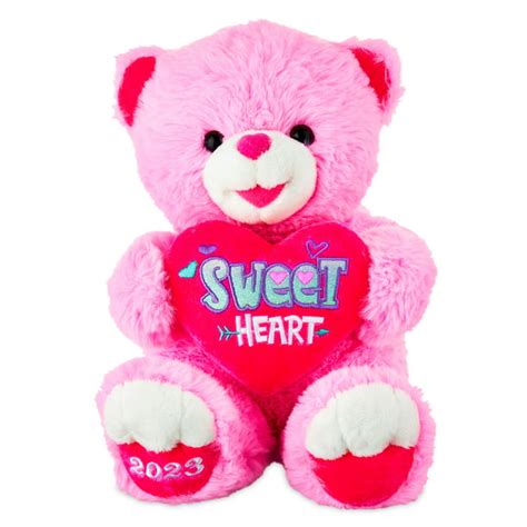 way to celebrate valentine s day 10in sweetheart teddy bear 2023 pink