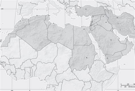 Middle East North Africa Map Quiz Map Of World