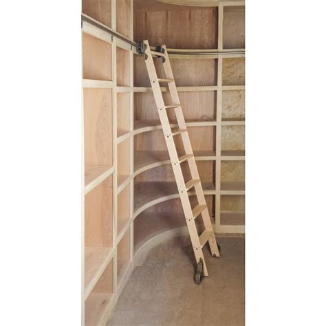 Corner Swivel Roller For Rolling Ladders The Library Ladder Company