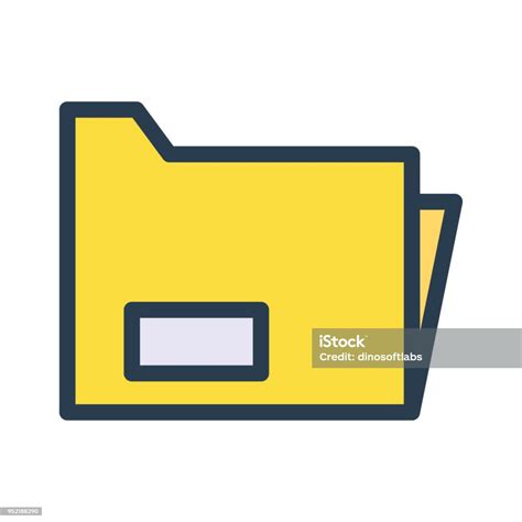 Folder Stock Illustration Download Image Now Backgrounds Blank