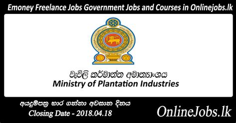 The future of plantation industries. Project Secretary - Ministry of Plantation Industries ...