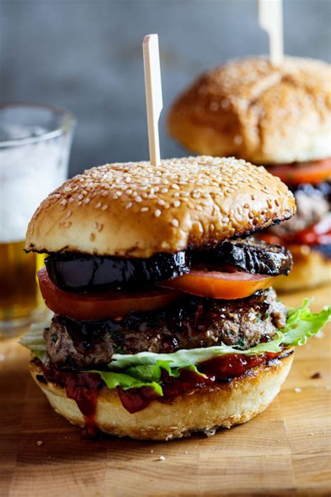 Beef burger is a classic american dish, wherein juicy beef patties are stacked on soft burger buns along with lettuce, tomatoes, onions and mayonnaise. Big Beef Burgers {Woolworths/Masterchef} - Simply Delicious