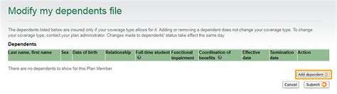 Both married and unmarried children qualify for this coverage. Update your list of dependents - DFS - Desjardins Life ...