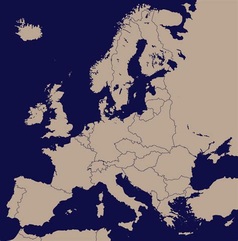 4k 1938 Political Map Of Europe Clean Rterritorialio