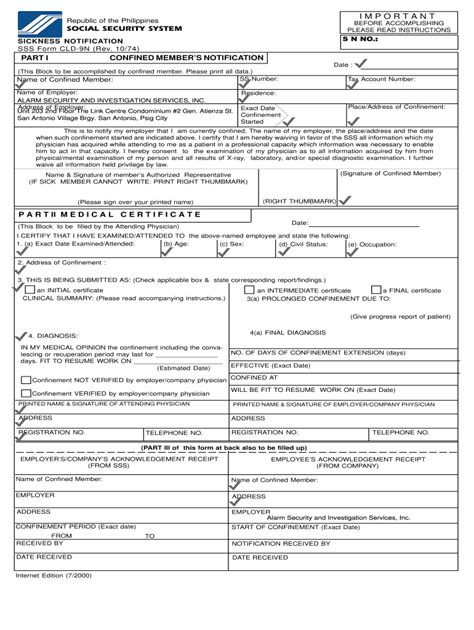 Sickness Notification Form 2020 2021 Fill And Sign Printable Template