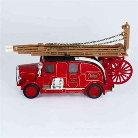 J Matchbox Models Of Yesteryear 1936 Leyland Cub Fire Engine Truck