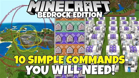 10 Simple And Useful Commands You Will Need Minecraft Bedrock Edition