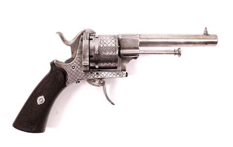 1870s Belgian 9mm Pinfire Revolver At Whytes Auctions Whytes