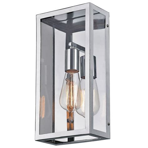 Decor Living Maxime 1-Light Chrome Wall Sconce-2505WL-015 ...