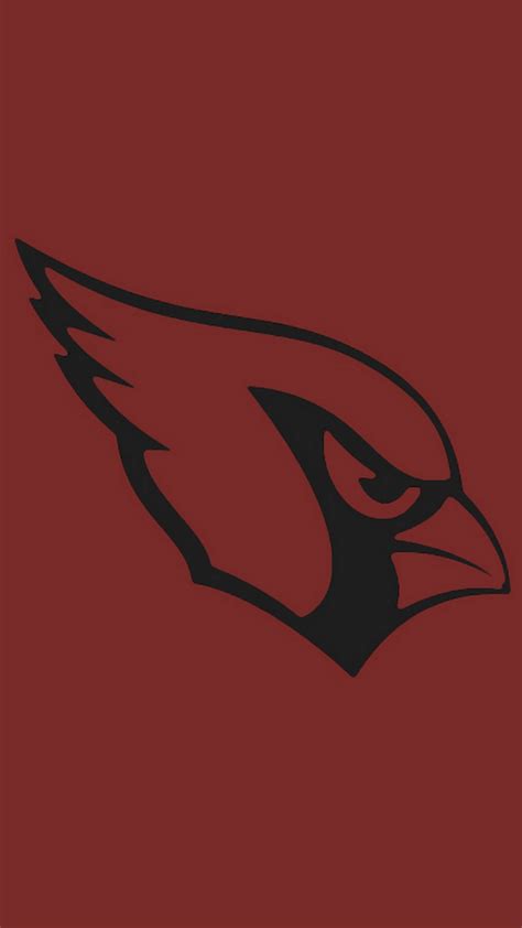 Download Black And Red Arizona Cardinals Logo Wallpaper