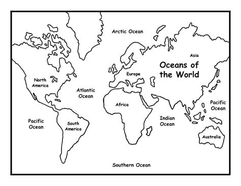 Continents Coloring Page At GetColorings Free Printable Colorings 4680