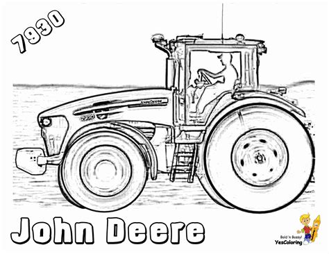 Daring John Deere Coloring | Free | John Deere | John Deere Pictures | Tractor