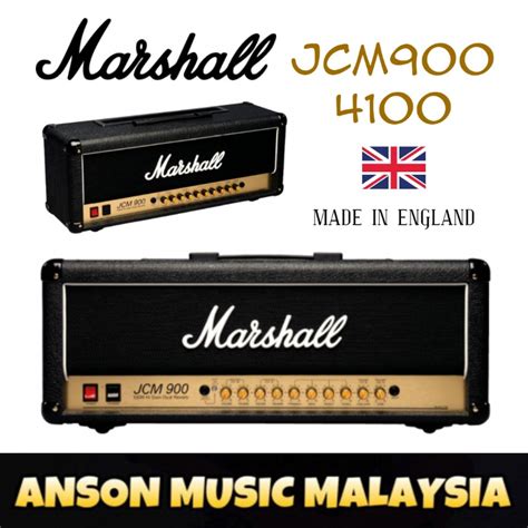 Marshall Jcm900 4100 Tube Guitar Amplifier Head100w Hobbies And Toys