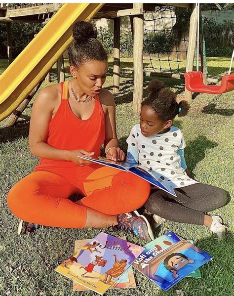 Pearl Thusi And Daughter Okhule Spend Quality Time Together