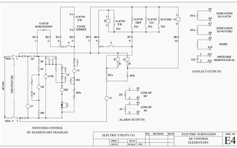 Dc motor wiring diagram 4 wire wiring schematic diagram. Reading and Understanding AC and DC Schematics In Protection And Control Relaying | EEP