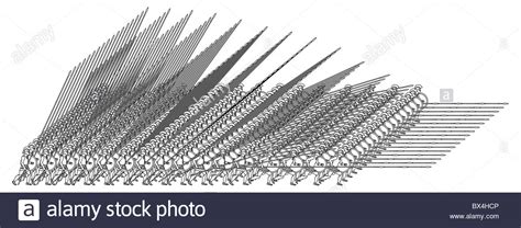 The macedonian phalanx is an infantry formation developed by philip ii and used by his son alexander the great to conquer the persian empire and other armies. A Macedonian phalanx in formation. Illustration by Erin Babnik Stock Photo - Alamy