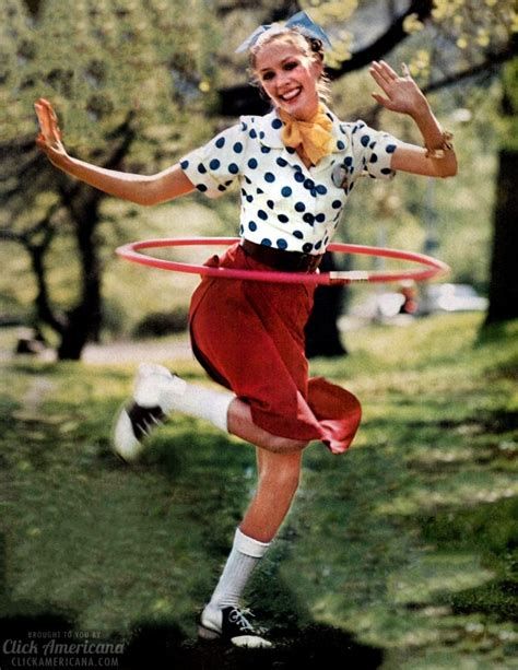 the 50s hula hoop fad gets millions twirling and whirling plus tips on how to hoop click