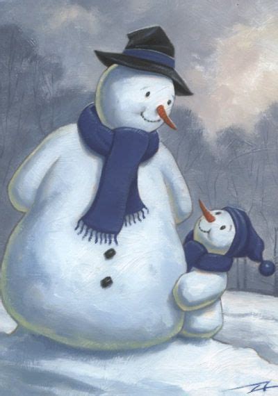 316 Best Snowmen Images On Pinterest Christmas Paintings Snowman