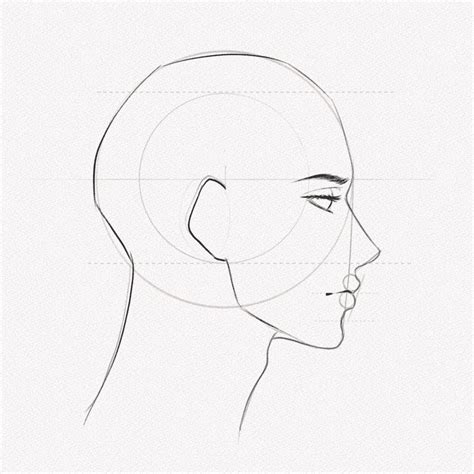 Side Profile Drawing A Step By Step Tutorial Artlex