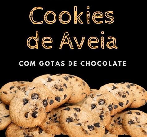 Cookies De Aveia Com Gotas De Chocolate Cover Image For The Book