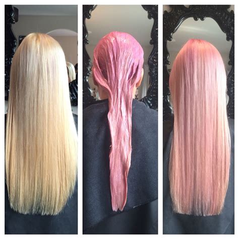 Bleach Pastel Pink Pravana Pink Hair Long Hair Styles Hair Styles