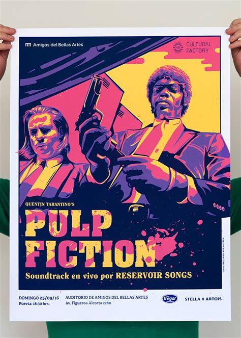 Pulp Fiction Poster On Behance