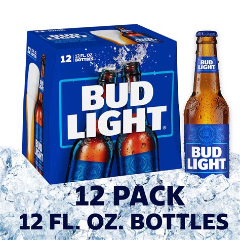Bud Light Beer 12 Pack Beer 12 Fl Oz Bottles