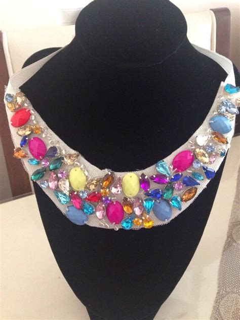 Handmade Colourful Necklace By Motherhomemade On Etsy