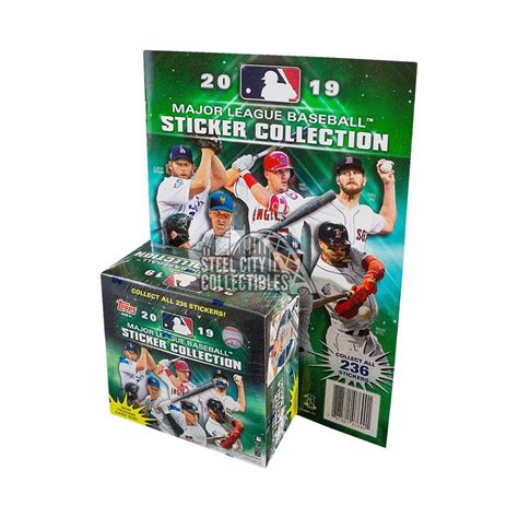 We buy, test, and write reviews. 2019 Topps MLB Sticker Collection Baseball Box w/ Album | Steel City Collectibles