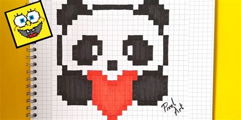 Pixel Art Facile Panda 31 Idées Et Designs Pour Vous Inspirer En Images