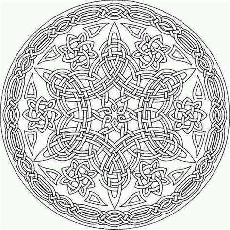 Pin by Ashley on Mandalas | Mandala coloring pages, Celtic coloring