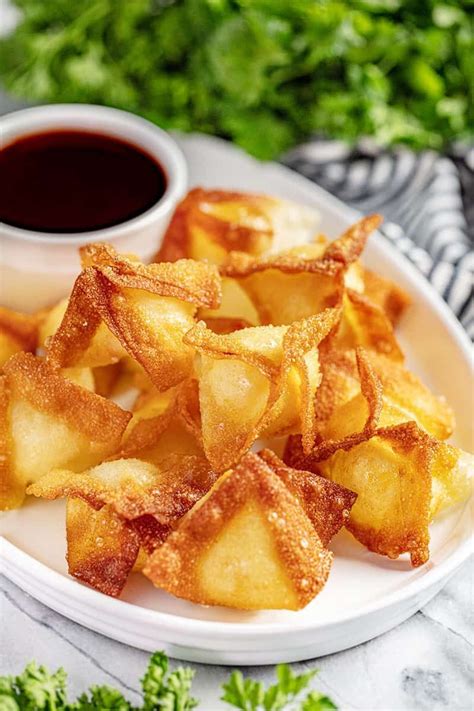 Sweet Cream Cheese Wontons Appetizer The Cozy Cook Calories — Fantastic
