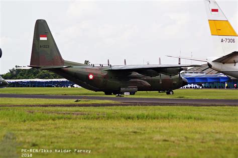 Indonesian Air Force Lockheed C 130h Hercules Hlp 2018 Flickr