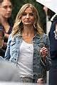 Cameron Diaz Doubles Denim For Gambit Cameron Diaz Colin Firth Just Jared Celebrity News