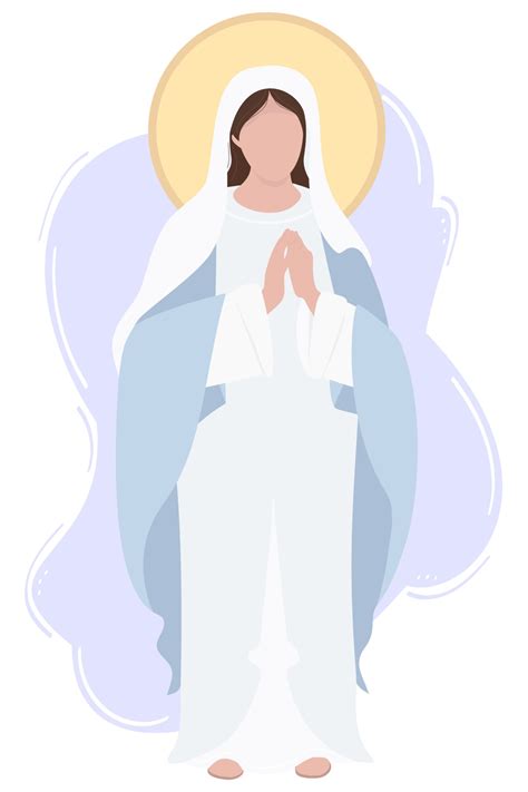 Sainte Marie Mère De Dieu Ou Mère De Dieu La Vierge Marie Dans Une