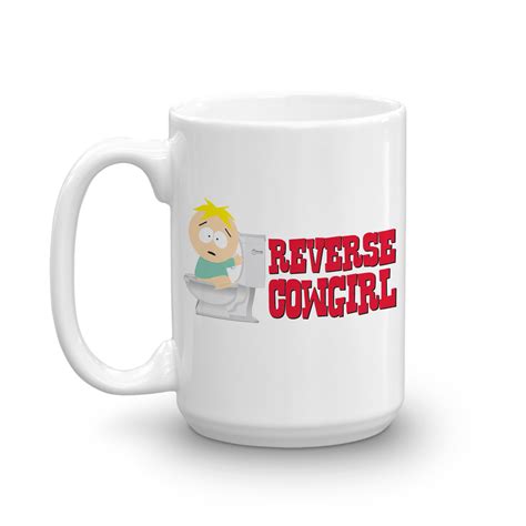 South Park Butters Reverse Cowgirl Weiß Tasse Paramount Shop