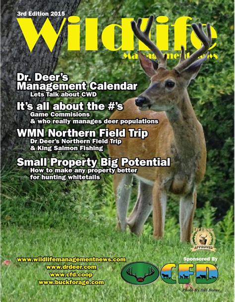 Wildlife Management News Magazine 3rd Edition 2015 by Wildlife ...
