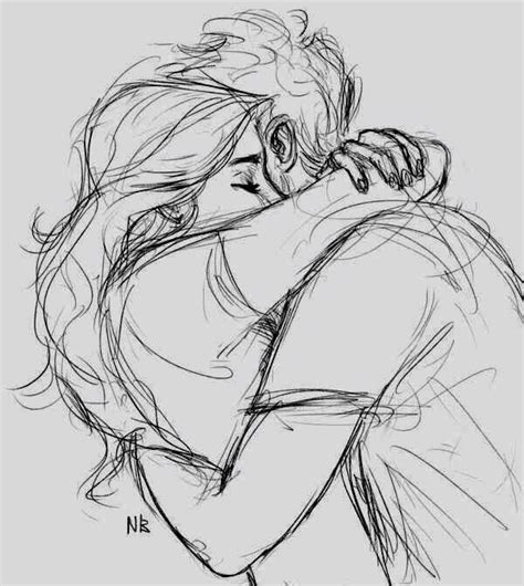 42 Simple Pencil Sketches Of Couples In Love Artistic Haven