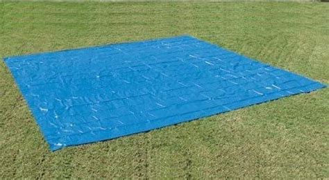 Ground Cloth Tarp For 24 Foot Round Above Ground Swimming Pool Mat