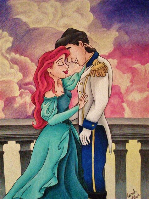 Love By The Sea By Blossom525 On Deviantart Mermaid Disney Disney